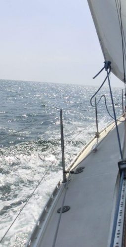 Kelone voilier en mer