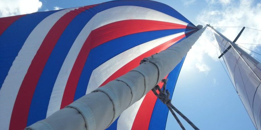 Voile du voilier Kelone